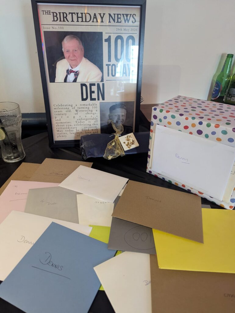 Dennis' cards